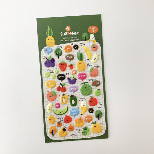 Suatelier Sticker Sheet Bittersweet