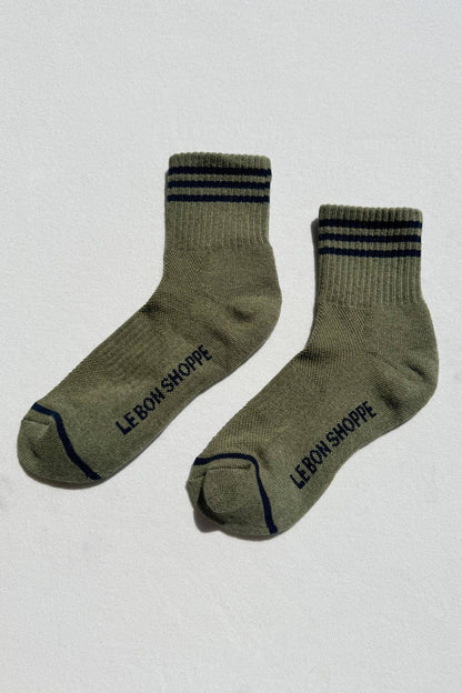 Girlfriend Socks in Sage