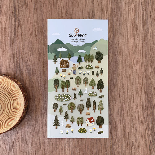 Suatelier Sticker Sheet Forest