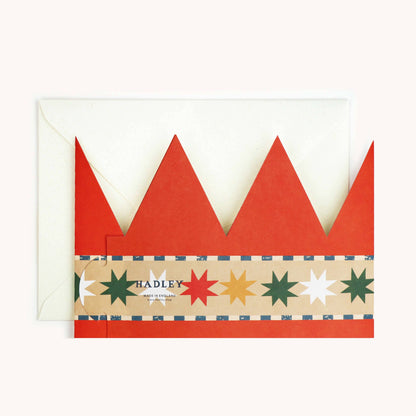 'Chief Elf' Party Hat Card