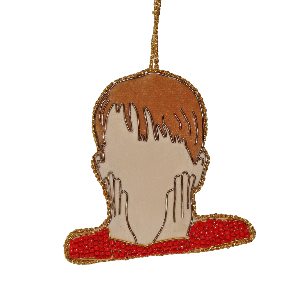 Kevin Embroidered Christmas Decoration