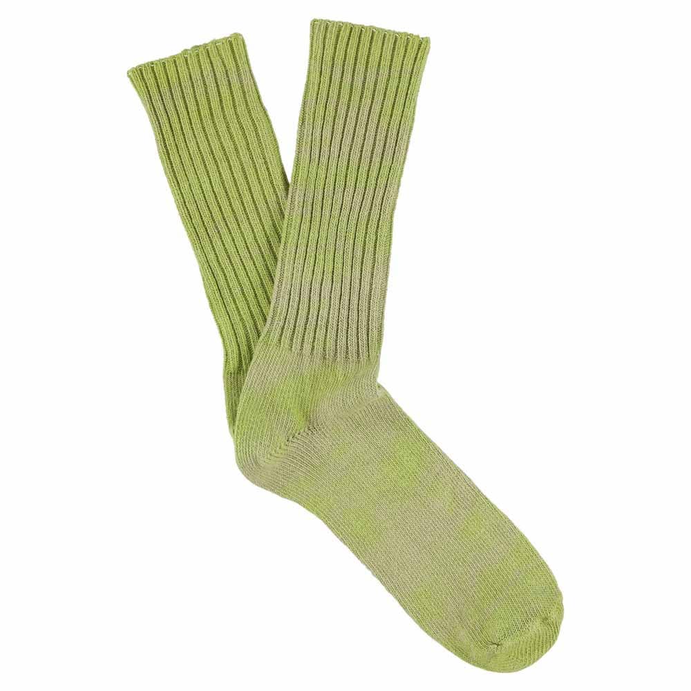 Tie Dye Socks in Spring Green