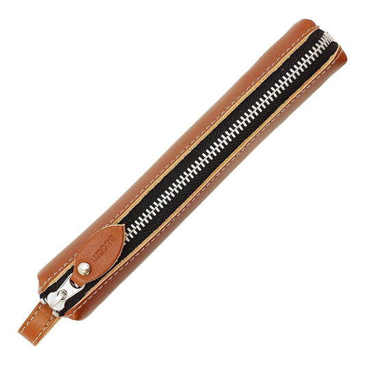 Japanese Leather Pen Case in Brown