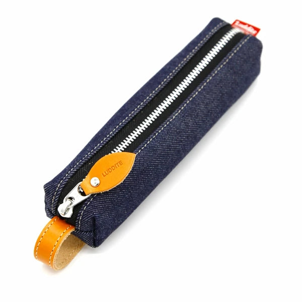 Pen Case in Indigo Japanese Denim