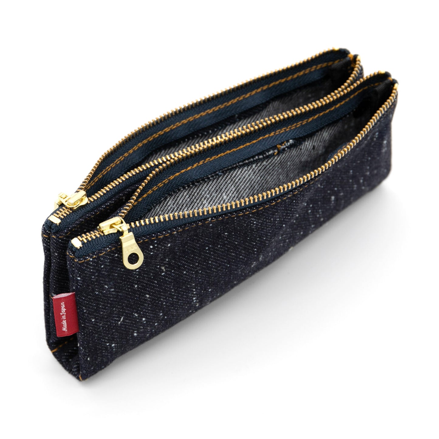Japanese Denim Folding Pen Case