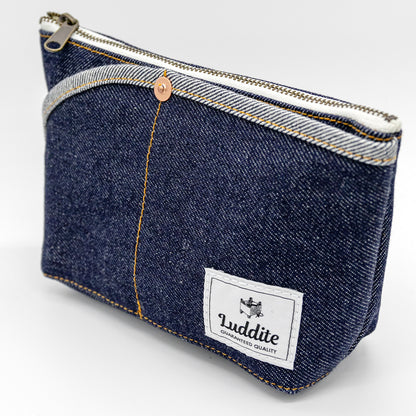 Japanese Denim Pen Case Pouch