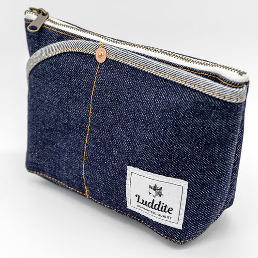 Japanese Denim Pen Case Pouch