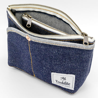 Japanese Denim Pen Case Pouch