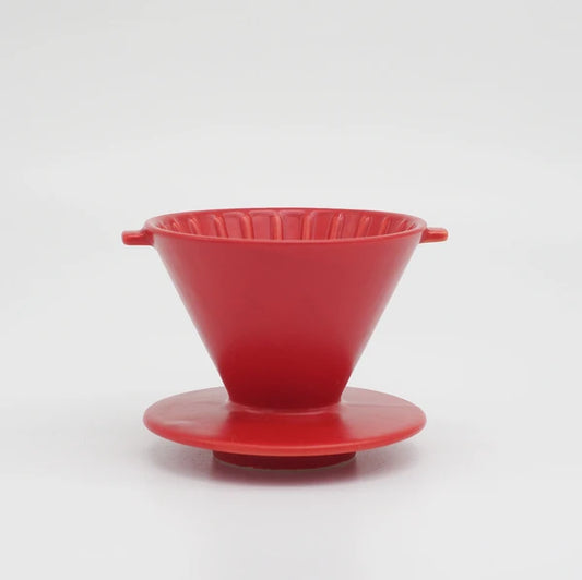 Chips Coffee Dripper in Matte Red