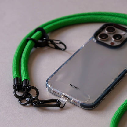 Crossbody Lanyard Phone Strap in Green