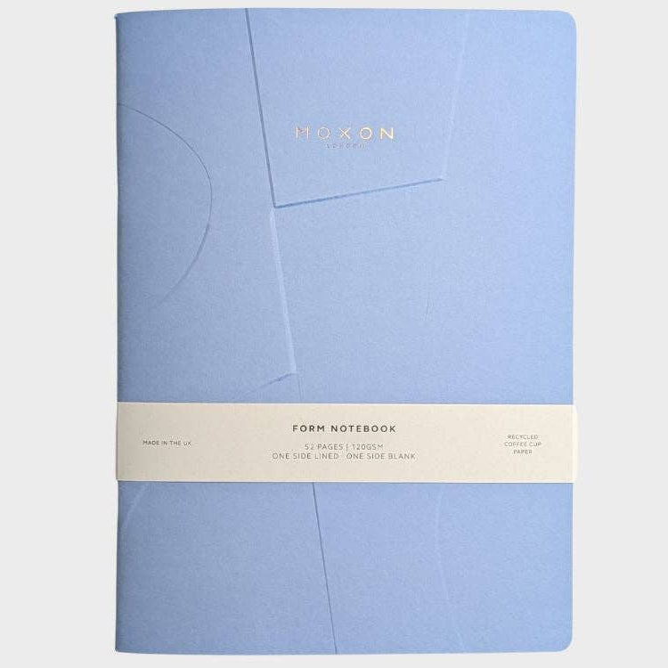 Form B5 Lay-Flat Notebook in Sky Blue