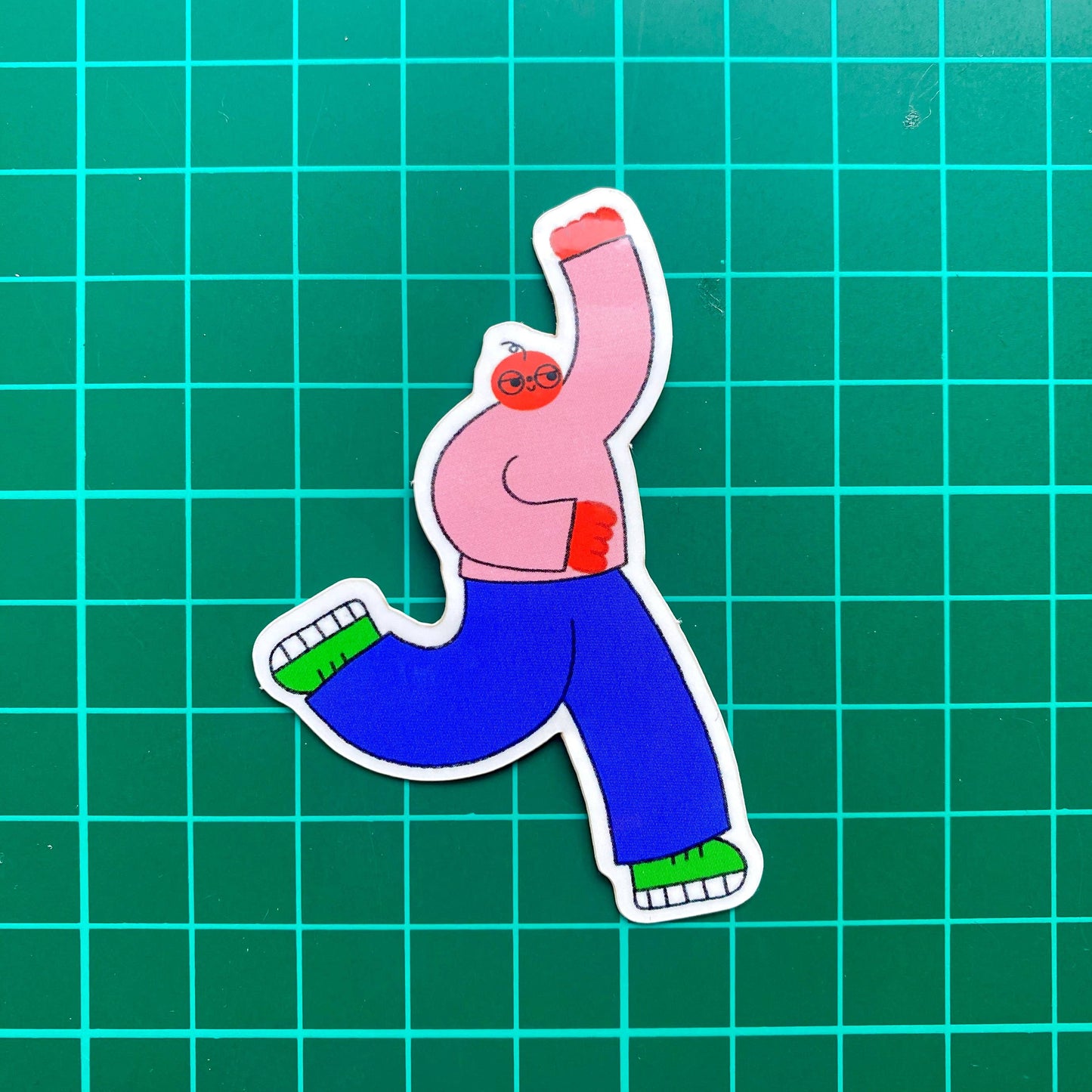 Dancing Dude Sticker