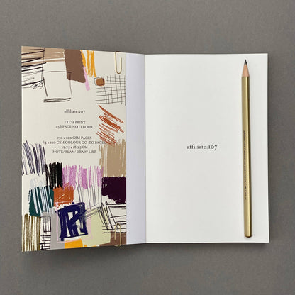 Etch Multifunctional Notebook