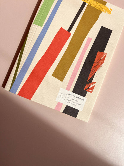 Attalia Dotted Lay-Flat Notebook