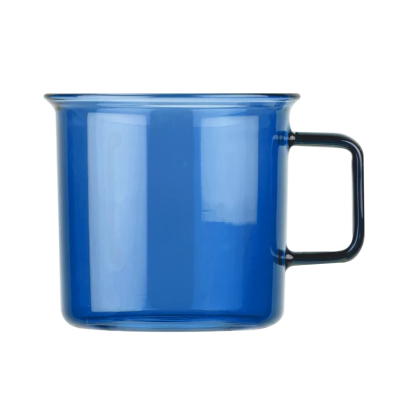 Glass Mug in Blue