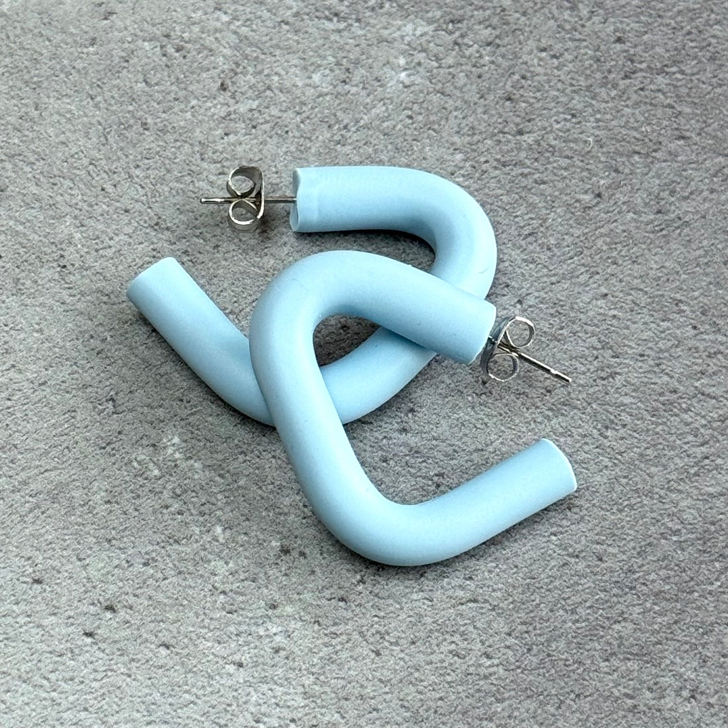 Triangle Hoop Earrings