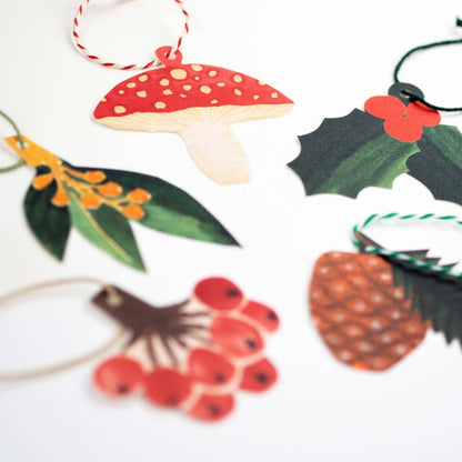 Set of Festive Gift Tags