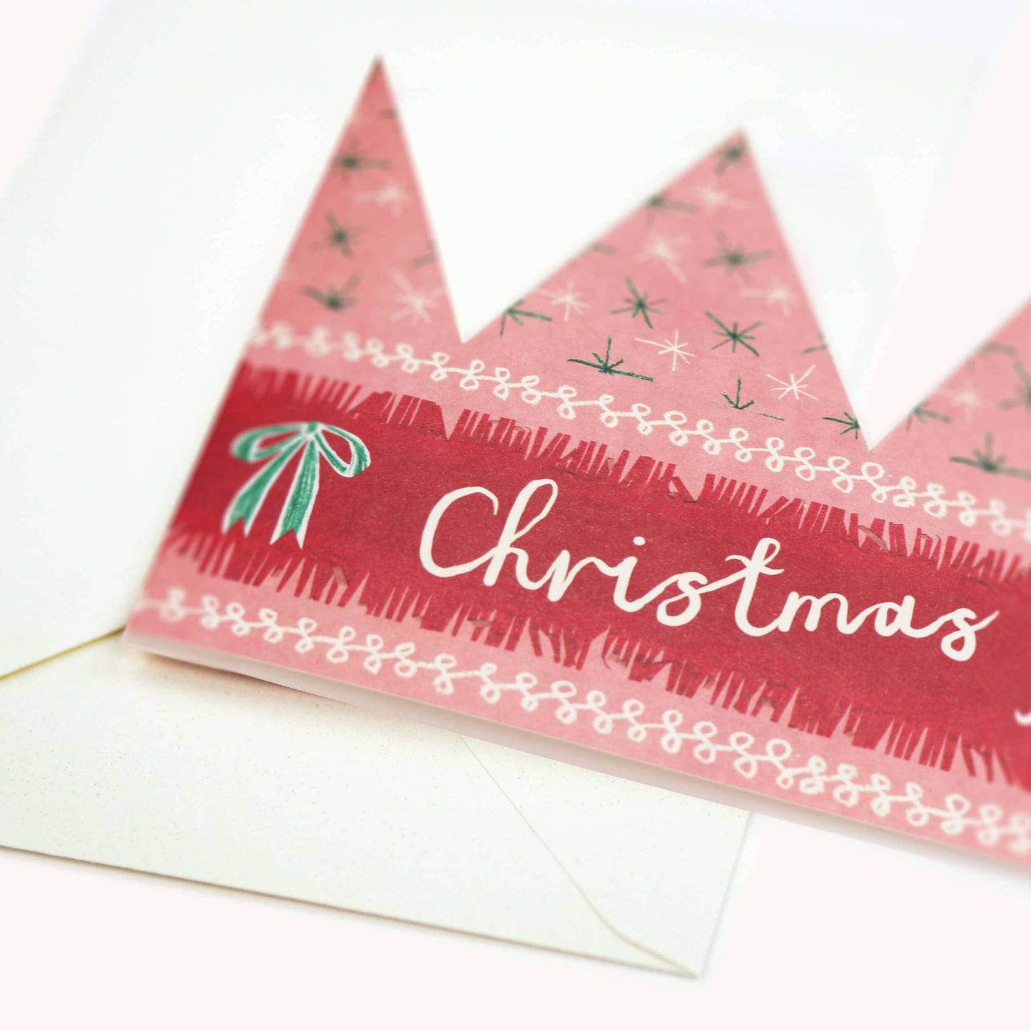 'Christmas Fairy' Party Hat Card