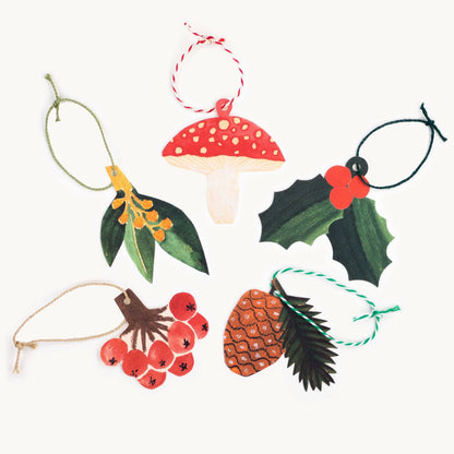 Set of Festive Gift Tags