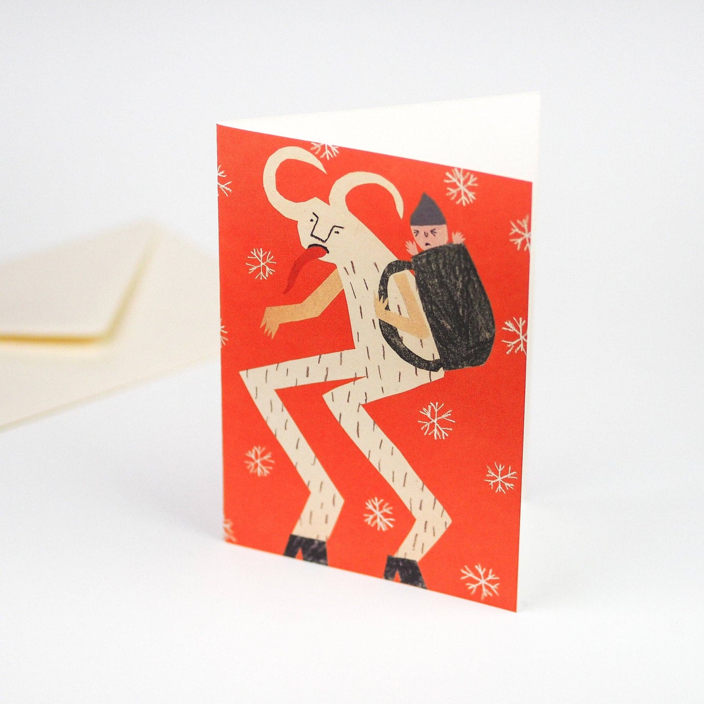 Krampus Christmas Card