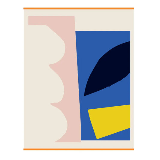 Orbi Throw in Cobalt