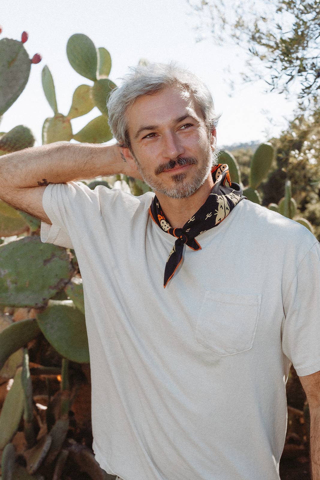 Cactus Dream Organic Cotton Bandana