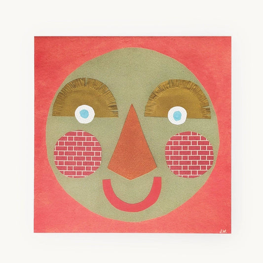 Maya Moore Smiley Face Print