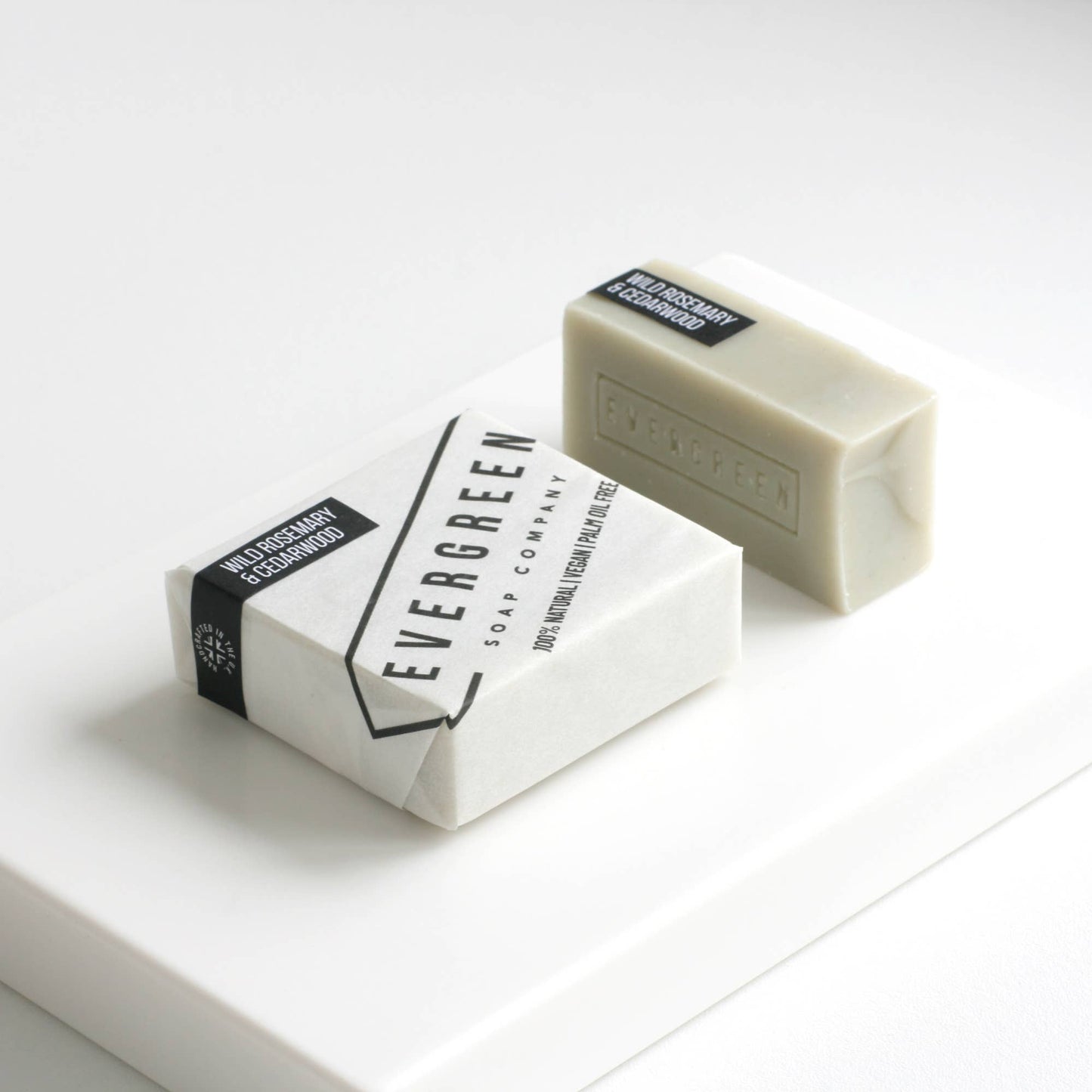 Wild Rosemary & Cedarwood 100% Natural Soap