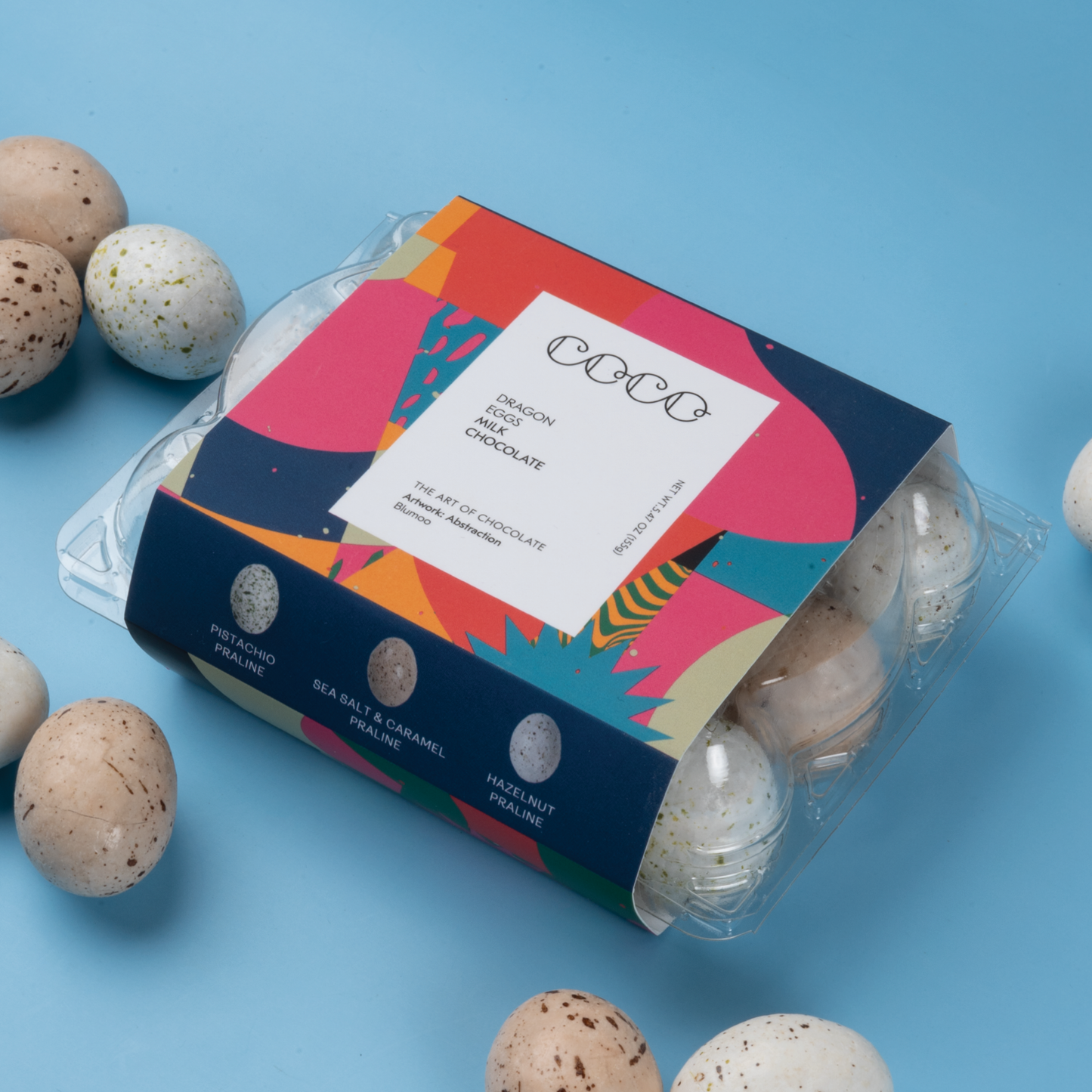 Chocolate Praline Dragon Eggs