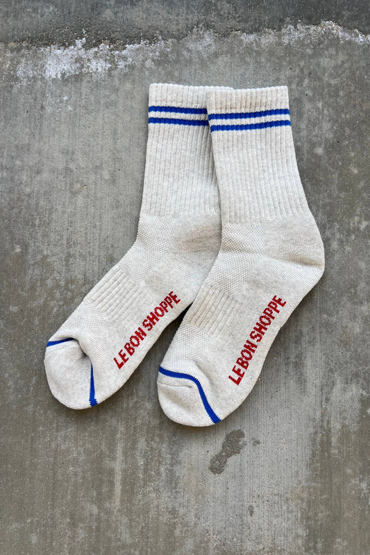 Boyfriend Socks in Ice