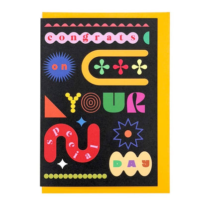 Collage Cutout Congratulations Card