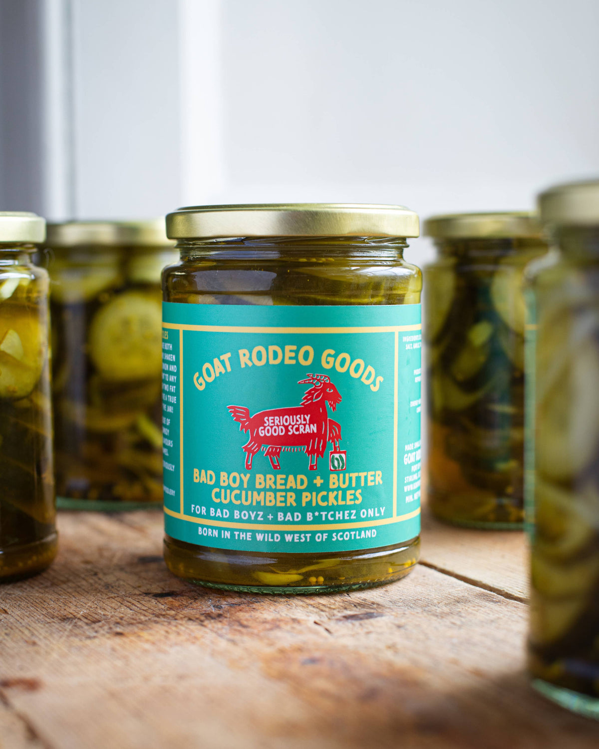 Bad Boy Bread & Butter Cucumber Pickles