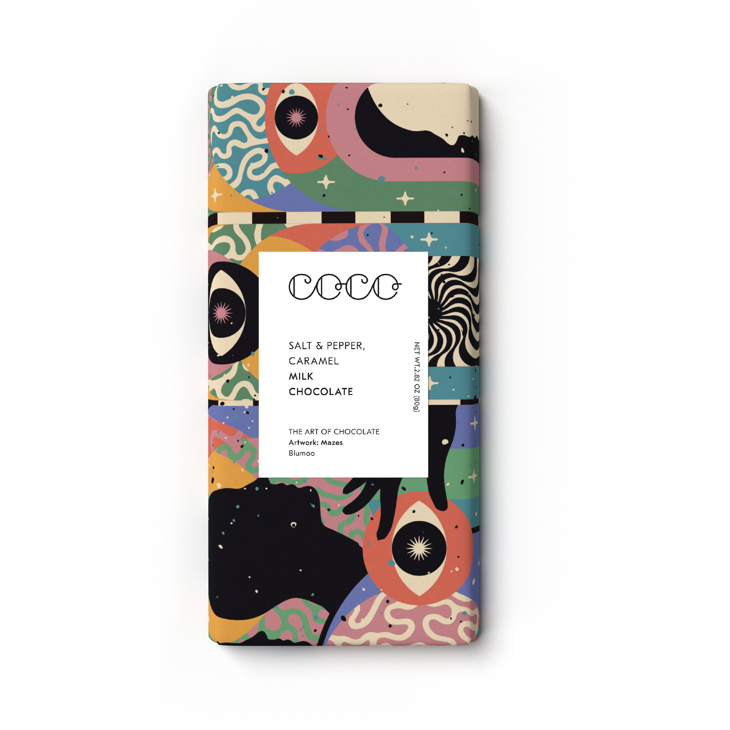 Salt & Pepper Caramel Milk Chocolate Bar