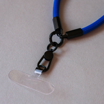 Wrist Phone Strap in Electric Blue
