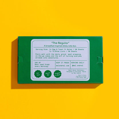 The Regular Sticky Notes 2 pack