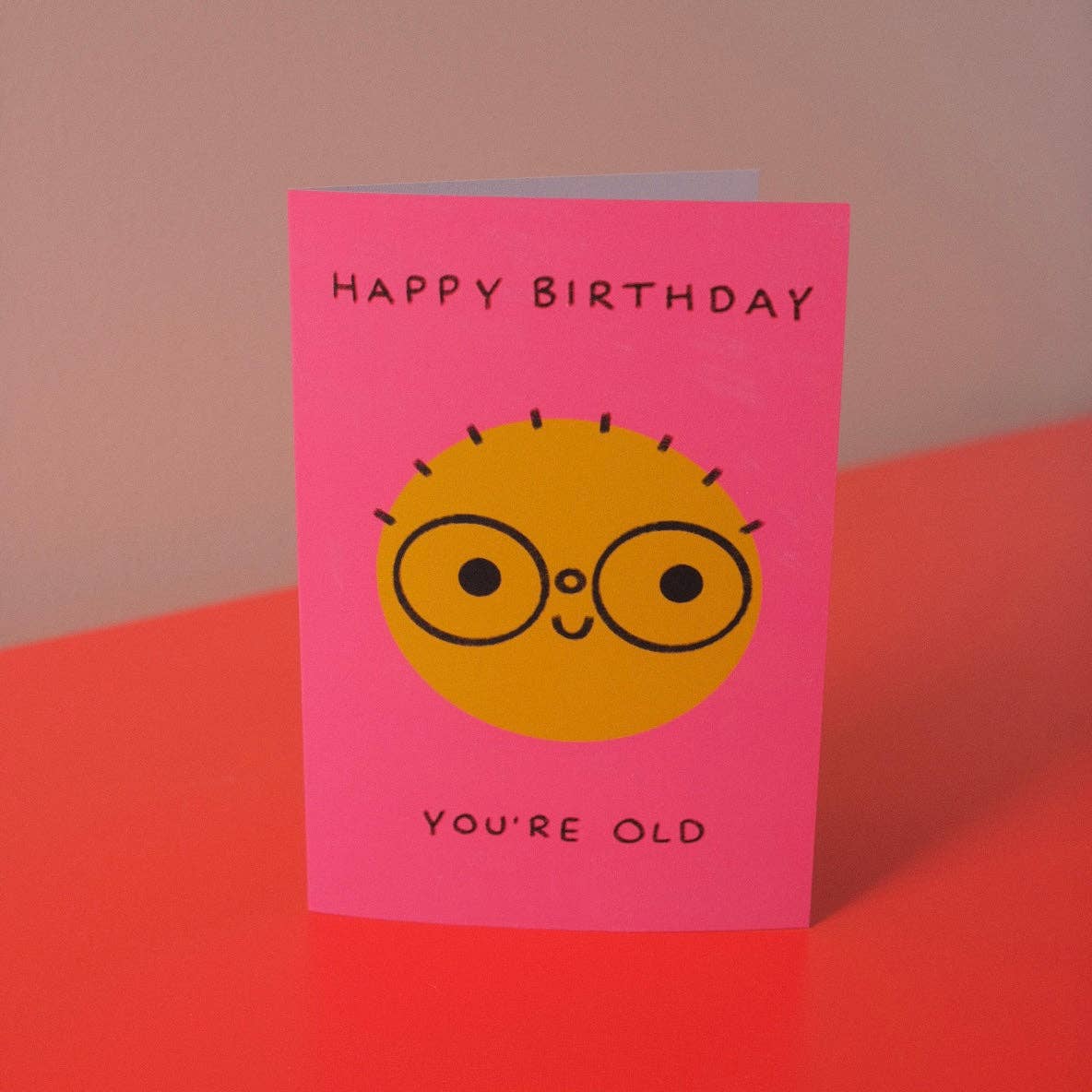 Happy Birthday You're Old Greetings Card
