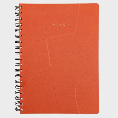 Form B5 Wirebound Daily Planner in Burnt Orange