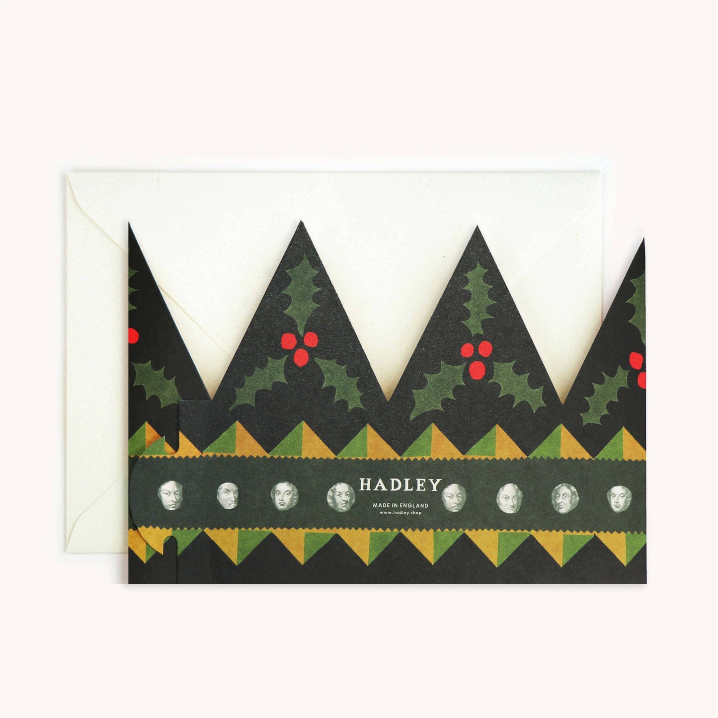 'Bah Humbug' Party Hat Card