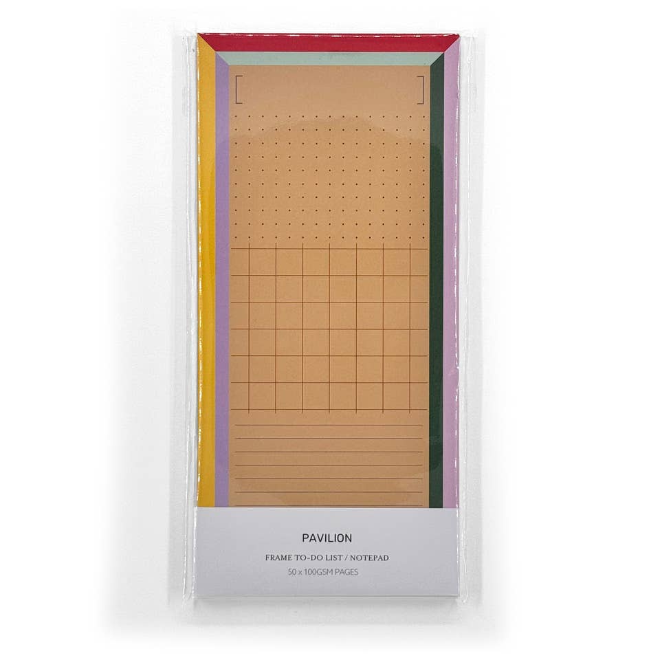 Frame Grid Dot To-Do List Notepad