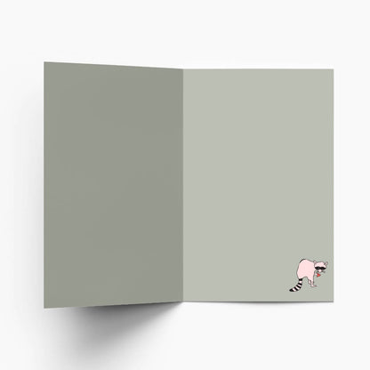 Sneaky Bandit! You Stole My Heart Greetings Card