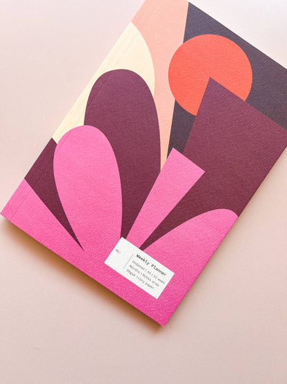 Hubi Weekly Planner Lay-Flat Notebook