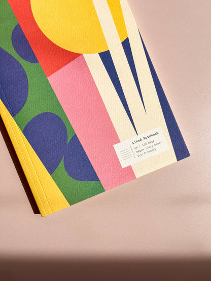 Claudia Lined Lay-Flat Notebook