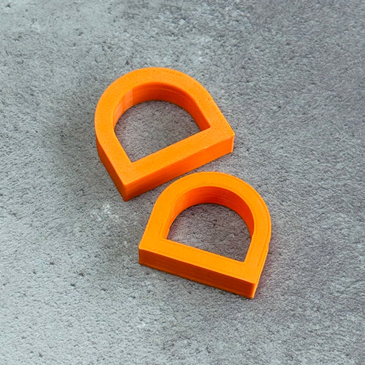 3D Printed Ring in Orange