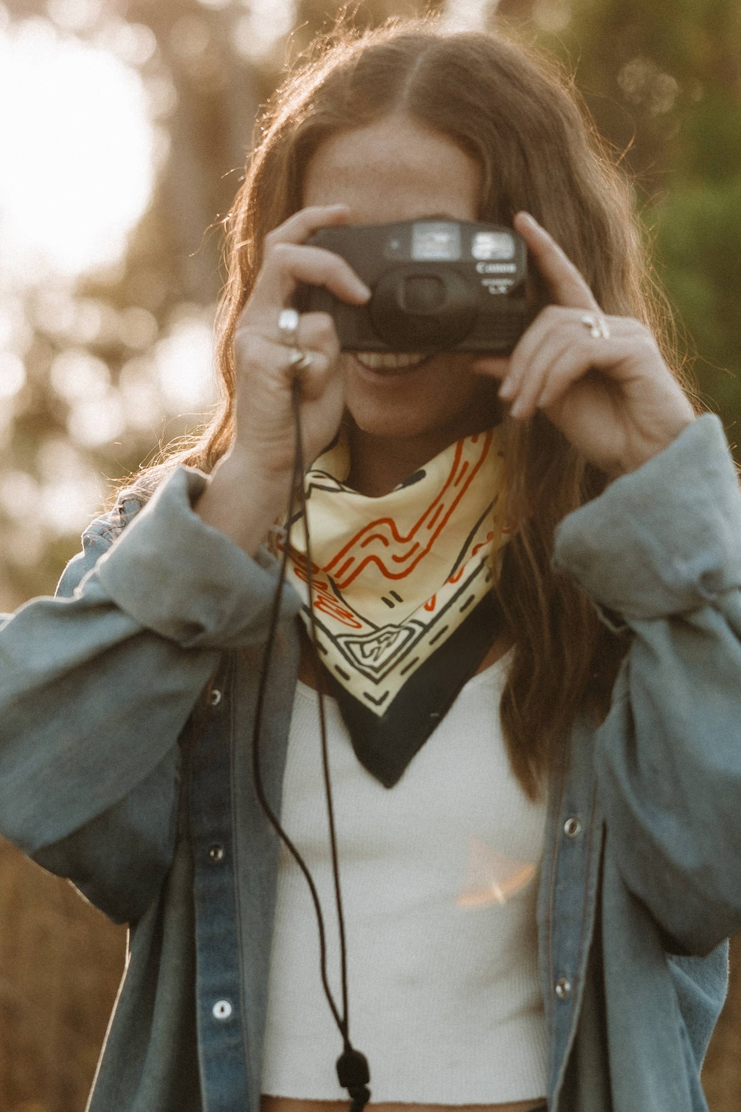 Grab The Horns Organic Cotton Bandana