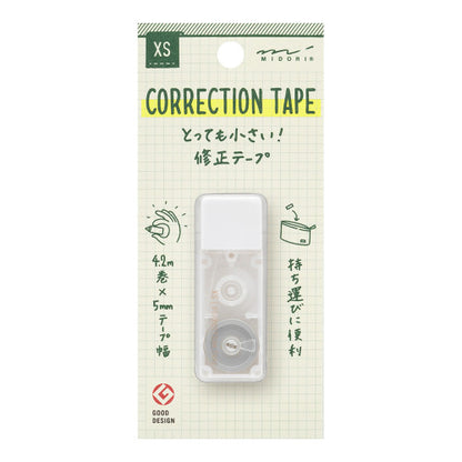 Midori XS Correction Tape in White