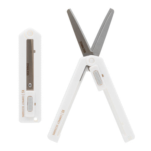 Midori XS Compact Scissors in White