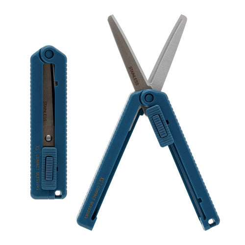 Midori XS Compact Scissors in Navy Blue