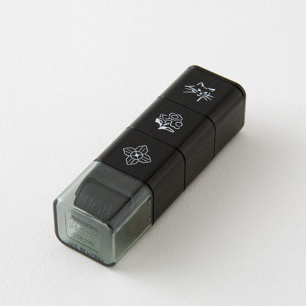 Paintable Stamp Roller - Cat & Landscape