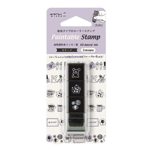 Paintable Stamp Roller - Motif
