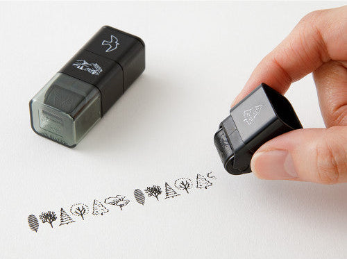 Paintable Stamp Roller - Mountain View